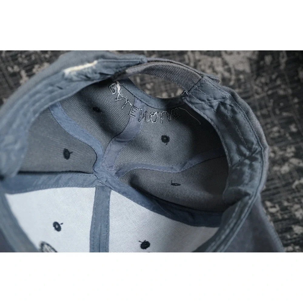 Palenque Rooster Embroidered Baseball Cap Gray Adjustable Strapback‎ Streetwear